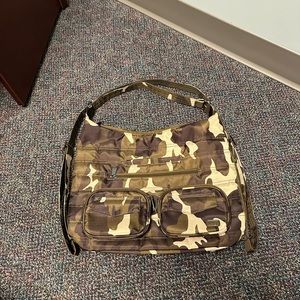Lug zipliner brushed camo olive